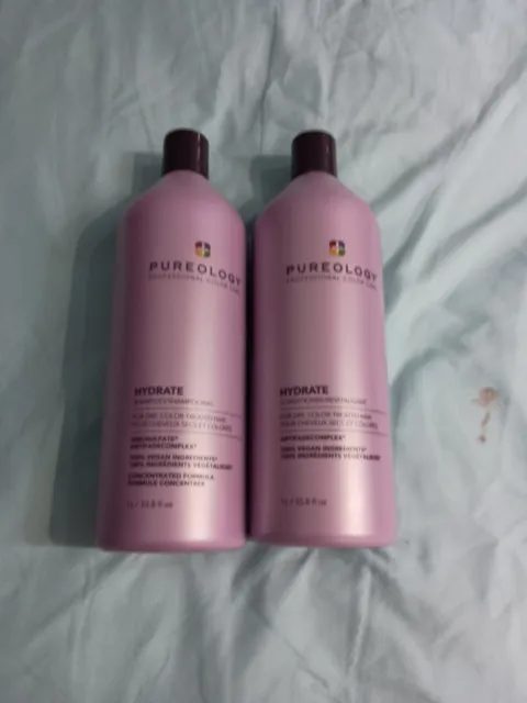 PUREOLOGY HYDRATE SHAMPOO & Conditioner - 33.8 Oz $75.00 - PicClick