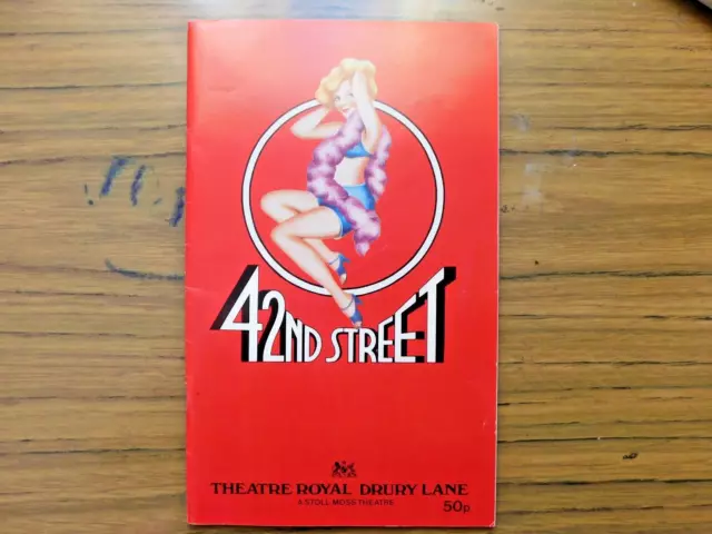 42nd Street Theatre Royal Drury Lane 1985 Programme Georgia Brown,