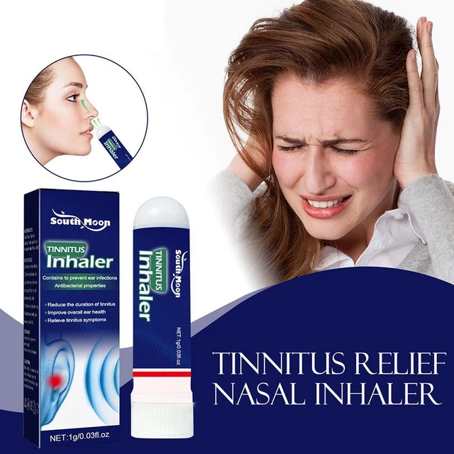 Inhaladores nasales instantáneos para alivio del tinnitus, inhalador nasal natural, alivio de la congestión