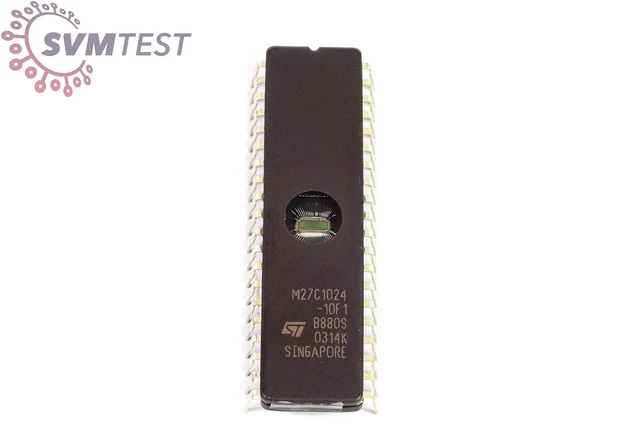STMicroelectronics M27C1024-10F1 Integrated Circuit