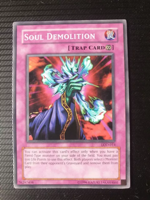 Yugioh Soul Demolition Lod-014 Nm