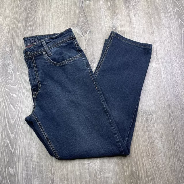 MAC JEANS DESIGNER Blue Jeans Men's 32 X 30 Designed in Germany $29.99 ...