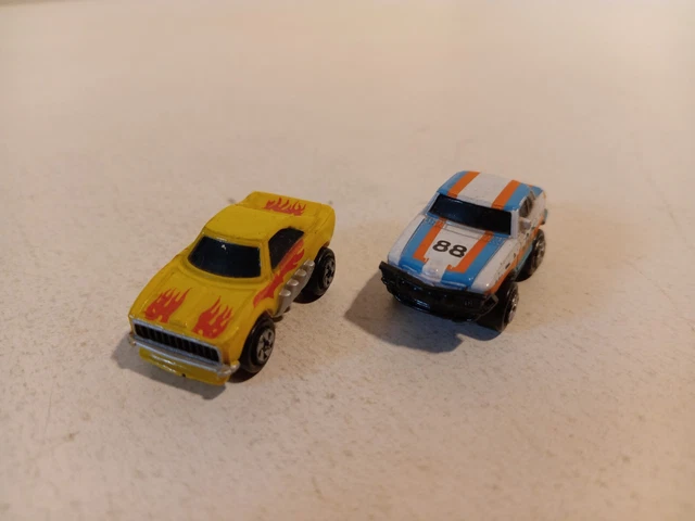 RARE Micro Machines Galoob Toys race in a case
