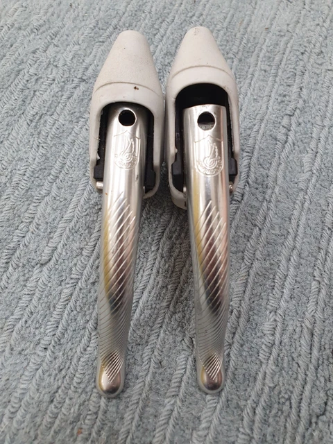 VINTAGE CAMPAGNOLO C-RECORD brake levers for Cobalto Delta Eroica £120.