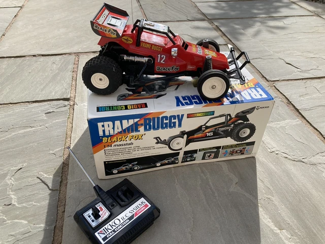 Nikko Vintage – Voiture Télécommandée Frame-Buggy 16 Black Fox