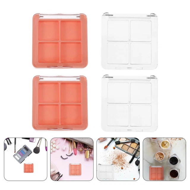 Plastik Lidschatten-Box Containerpalette Bilden Lidschatten Puderdose
