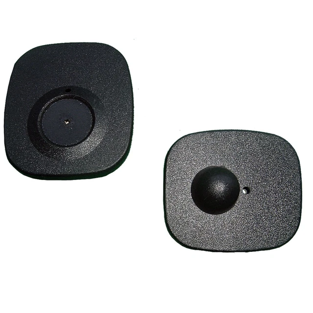 250 Warensicherungsetiketten RF 8,2 MHz Light Beige Mit Nadel – Kompatibel Mit Gängigen Warensicherungsanlagen