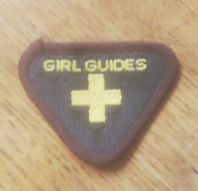 GIRLGUIDING OLD FIRST Aid Girl Guides Interest Badge £1.00 PicClick UK