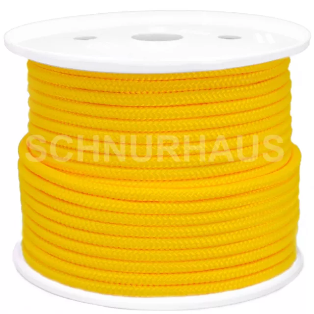 1,00 €/m 10mm 1500daN Polypropylenseil 50m gelb Schnurhaus Schnur Leine yellow