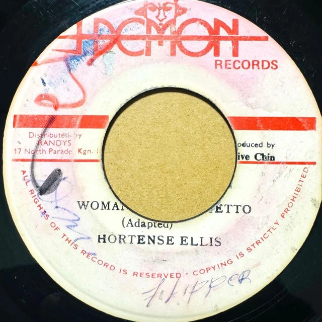 HORTENSE ELLIS WOMAN Of The Ghetto Used Reggae Vinyl Record