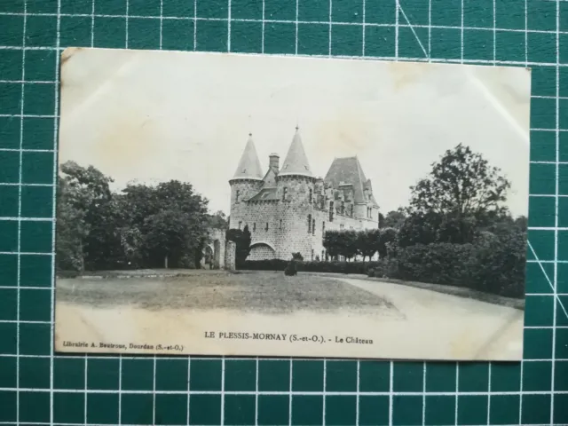 Sb262 CPA Be Circa 1900 Longvilliers - 78 - Castle of / The Plessis-Mornay