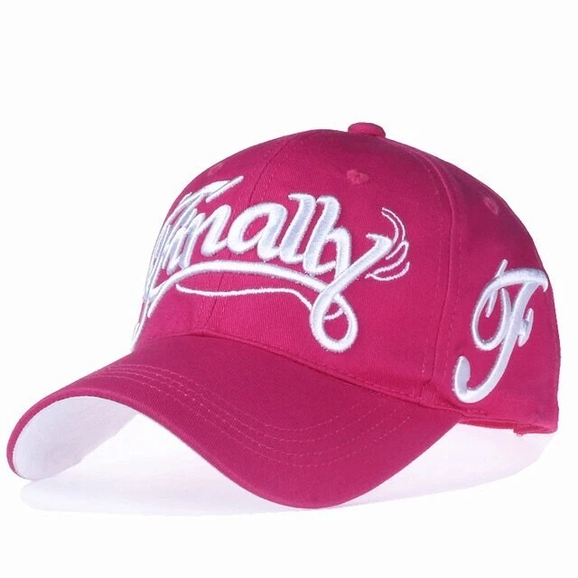 Casquette de Baseball 100% coton pour hommes et femmes fun Rose blanc