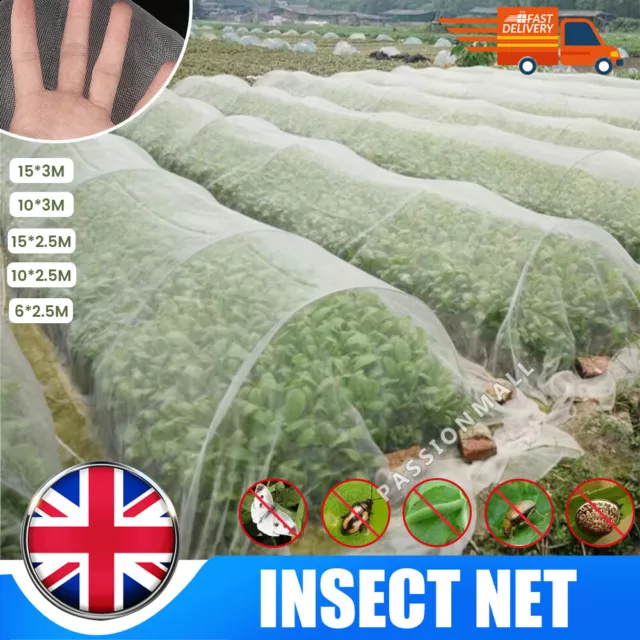 Garden Protect Netting Vegetable Crop Plant Fine Mesh Bird Insect Protection Net