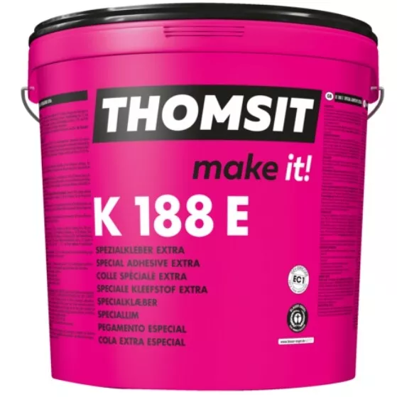 Thomsit K 188 E Colla Speciale Extra 13 KG PVC Cv-Belägen E Kautschukbeläge