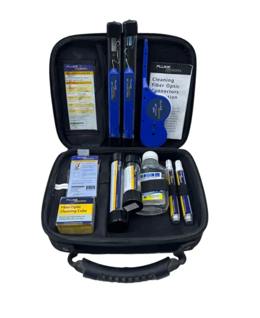 Fluke networks Fiber Optic Cleaning Kit