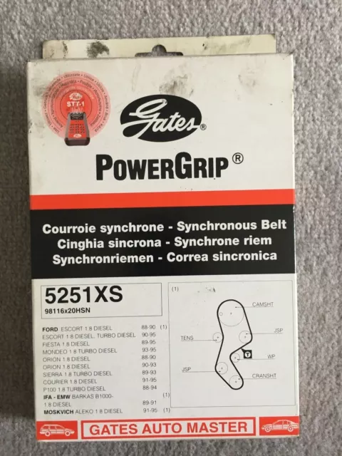 Ford Gates Powergrip ceinture synchrone cam ceinture 5251XS