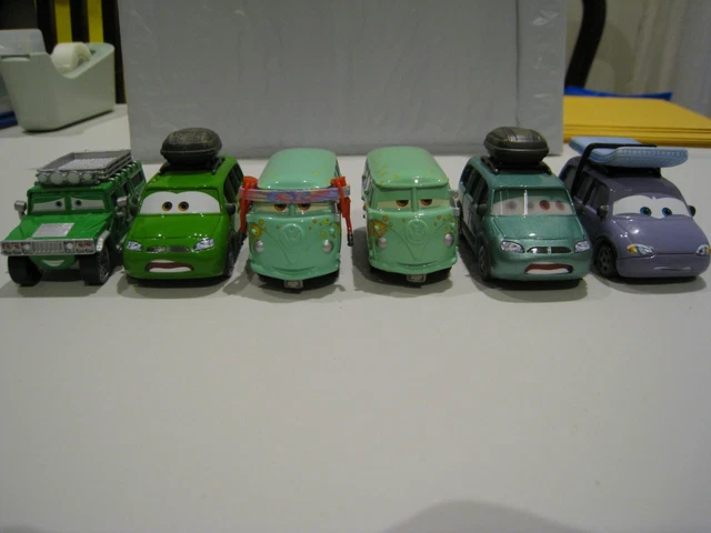 DISNEY PIXAR CARS McQueen Racer Rare Characters Toy Car Model 1:55 Kids ...