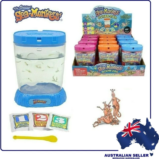 The Original - SEA MONKEYS - OCEAN ZOO KIT - BRAND NEW