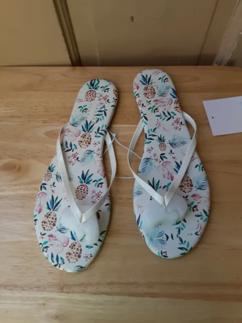 LC Lauren Conrad Woman's Flip Flops Size 10   NEW WITH TAGS