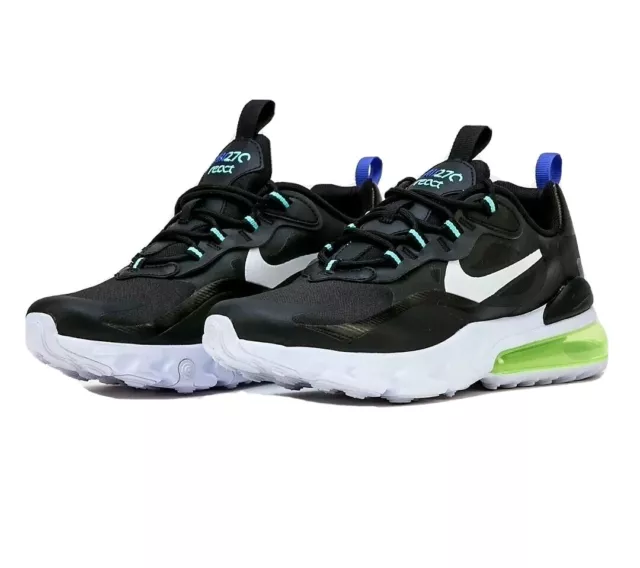 Nike Air Max 270 React Gr.37, 5 Negro CZ4212 001 Zapatos Mujer Zapatillas, Nuevo