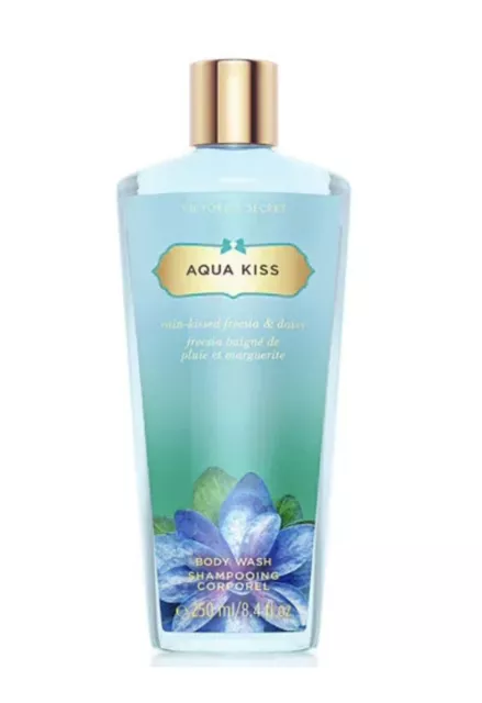 Victoria's Secret Fantasies Discontinued Aqua Kiss Body wash shower gel Rare