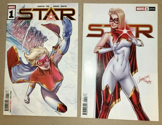 Star 1 A & B - J Scott Campbell Variant Cover 2020 Marvel Comics