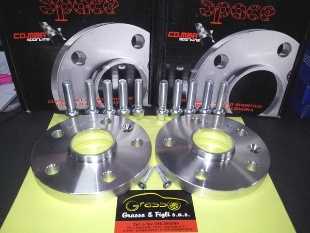 Set Di Distanziali Ruota 2 Pezzi (con Colonnette Integrate) Per Audi Q7 4L - 30mm, 5x130, 71,6 - Foto 2