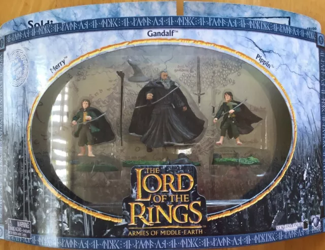 Lord Of The Rings Armies Of Middle-Earth New/Sealed Gandalf +2 Battle Scale Figs