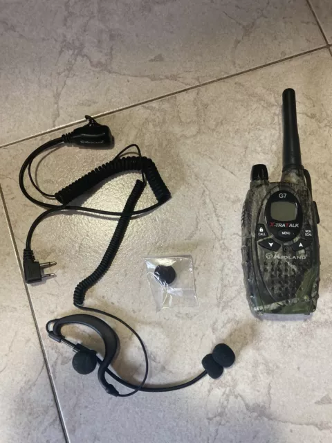 RICETRASMITTENTE Midland G7 XT Walkie Talkie camo  + AURICOLARE E Microfono