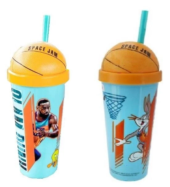 Space Jam 18 oz. Dome Top Tumbler with Straw
