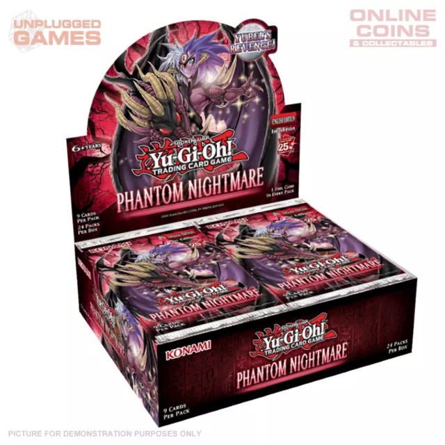 Yu-Gi-Oh! Phantom Nightmare - Sealed Booster BOX of 24 Booster Packs