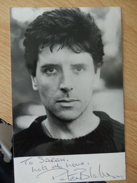 Peter  Blake  -  British   Actor  -  Autographed  Photo