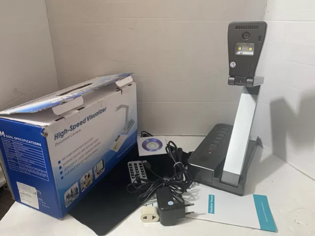 High-Speed Visualizer Document camera #ELOAM VE802AF Far Gray Openbox 5.0mp