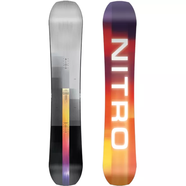 Nitro Team Herren Snowboard Camber All Mountain Freestyle Freeride 2024 NEU