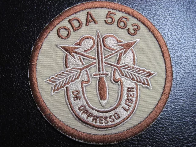 Special Forces Group Operational Detachment Alpha ODA-563 Patch 5th SFG Fde