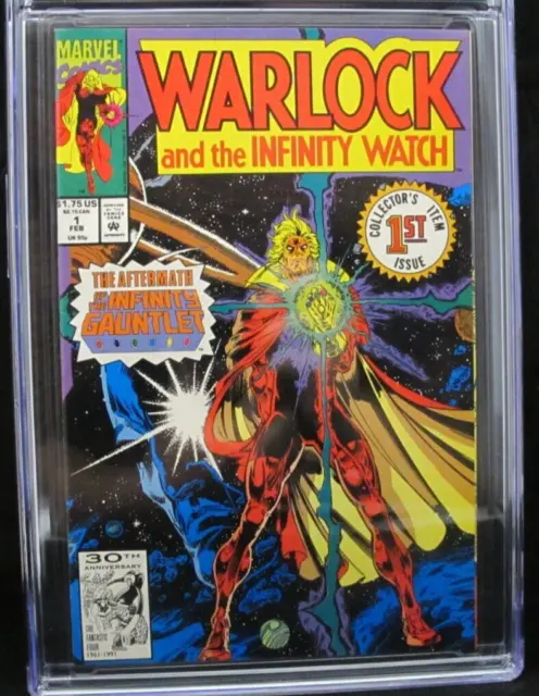 Warlock And The Infinity Watch #1 CGC 9.4 Marvel 1st Issue 3