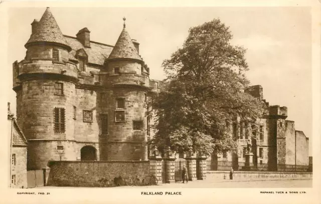 Falkland Scotland Falkland Palace OLD PHOTO