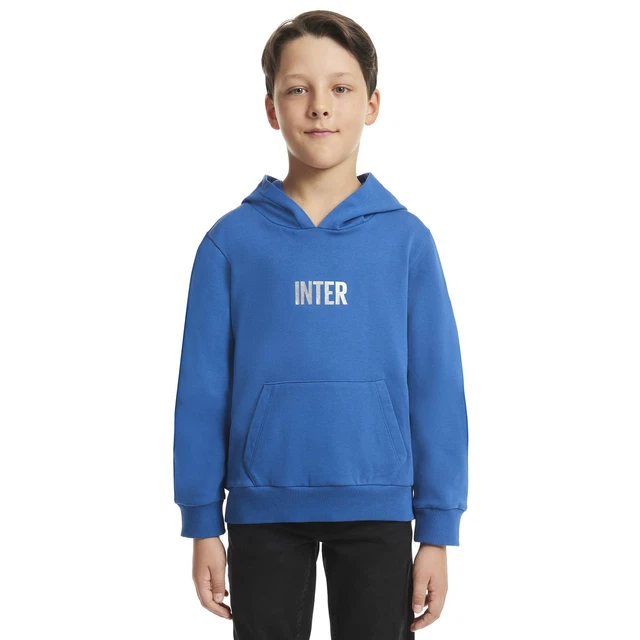 Felpa Inter Milano Galaxy Unisex - Ufficiale, 60% Cotone 40% Poliestere - Foto 13