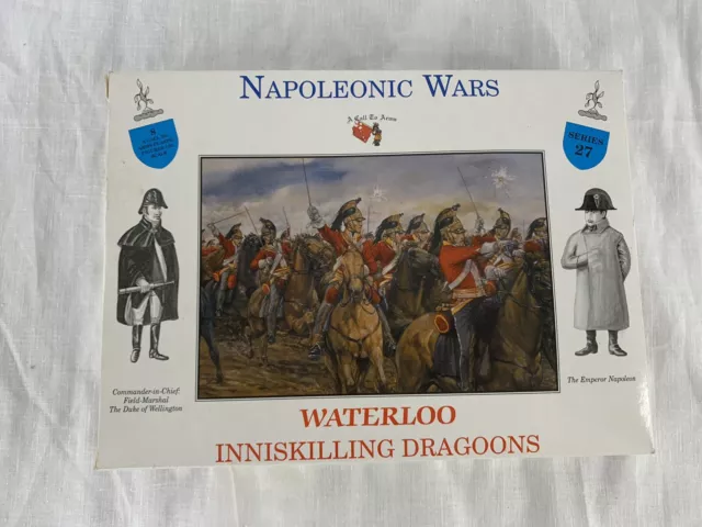 A Call To Arms  1/32 Napoleonic Wars : Waterloo Inniskilling Dragoons  Soldiers