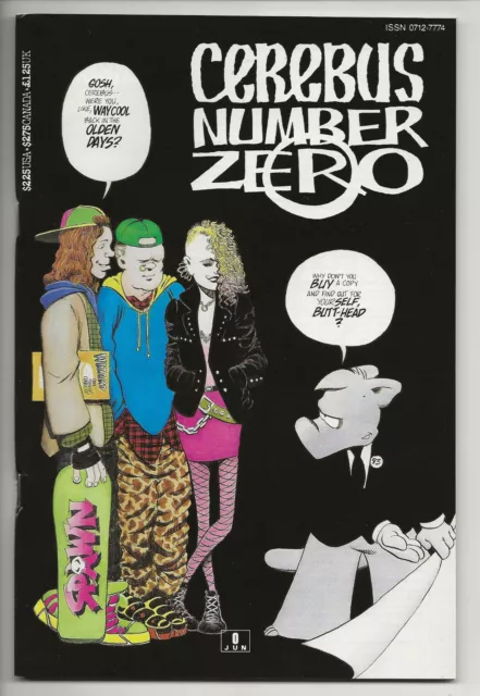 Cerebus Number Zero #0 NEAR MINT NM 1993 1st print Dave Sims