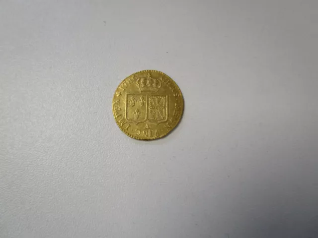 FRANKREICH original Goldmünze 1786 Louis XVI