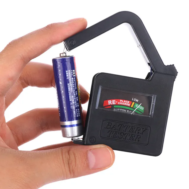 Portable Universal Battery Tester Checker ForAA/AAA/C/D/18650/9V/1.5V Sizes_RQ