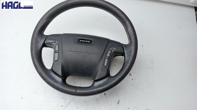 Volant Cuir Pour Volvo V70 II - Référence Autofun-Extreme -3110, Cuir/Alcantara, Remis à Neuf, Fabriqué En Allemagne