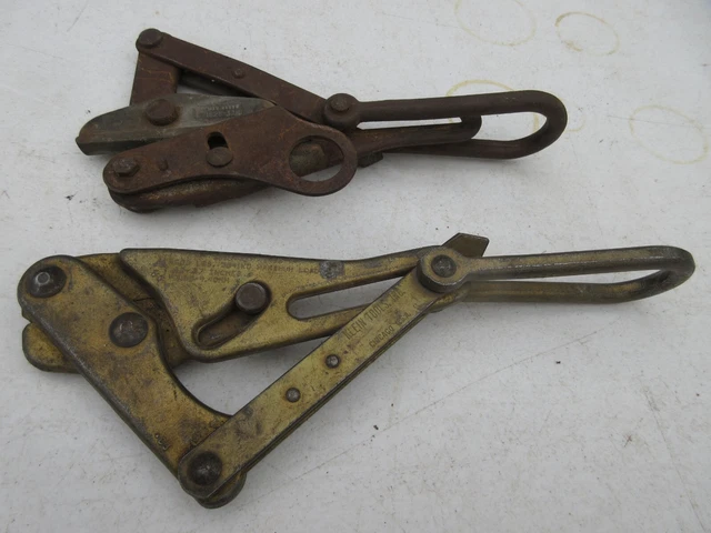 Klein Tools 1628-3BH 4500 Lbs & 1613-40 Cable Wire Grip Puller