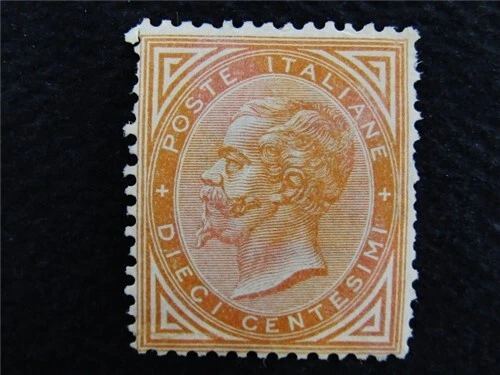 nystamps Italy Stamp # 27 Mint OG H $3100    M24x756