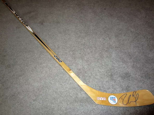 RICK NASH New York Rangers Autographed SIGNED F/S Hockey Stick w/ COA NEW!