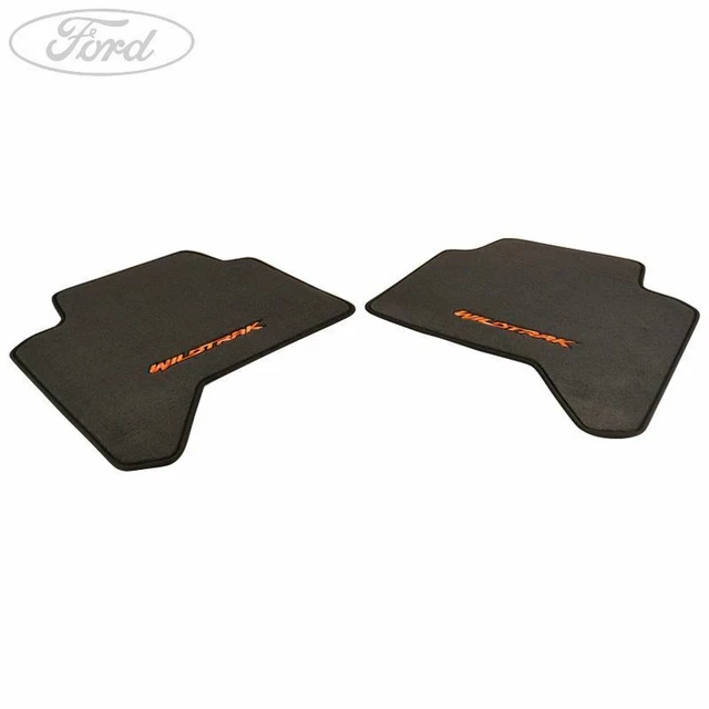GENUINE FORD RANGER Mk4 Rear Contour Floor Mat Kit Velour Wildtrak 2011