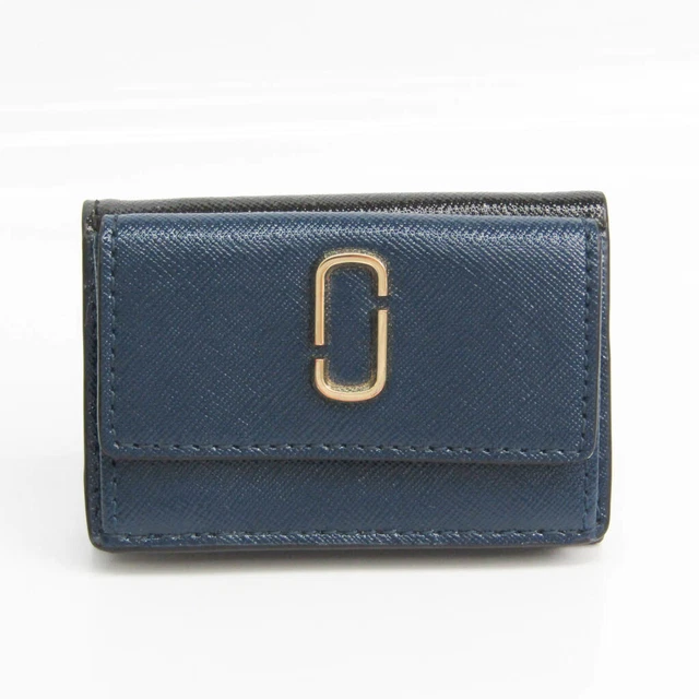 Marc Jacobs THE SNAPSHOT MINI TRIFOLD M0014492 Women's  Coated Leather  BF529927