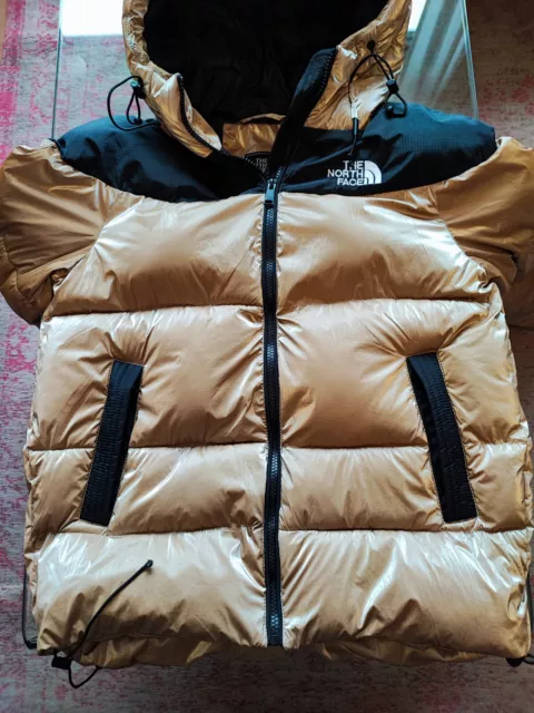Winter Daunenjacke "The North Face" Kaputze Unisex L