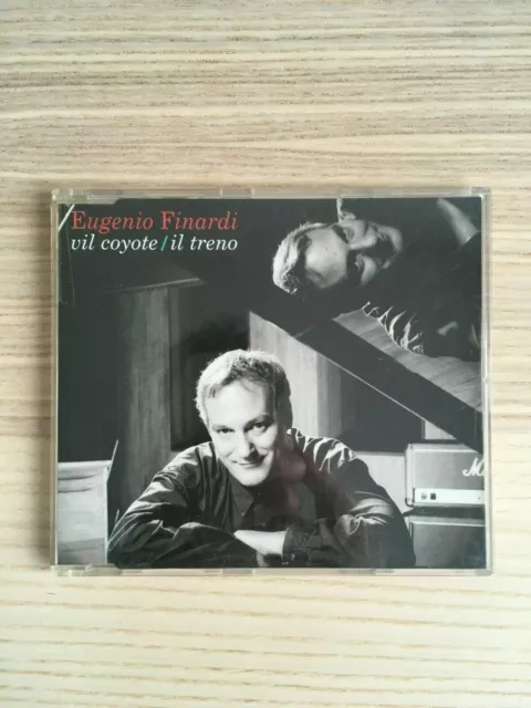 Eugenio Finardi Vil Coyote / Il Treno Raro Cd Promo 1993 Wea Promo 482 Germany